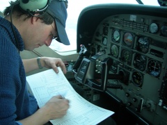 Pilot za letu