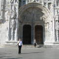 Krásně zdobený vchod do katedrály v Belému. H